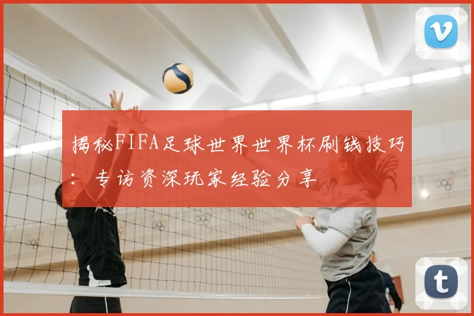 揭秘FIFA足球世界世界杯刷钱技巧：专访资深玩家经验分享